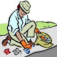 road cleanup